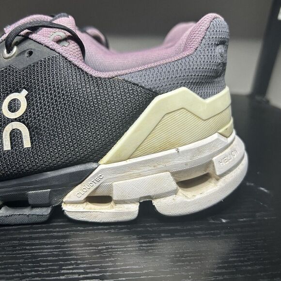 On Cloudflyer Mens Size 10.5 Black Running Shoes Sneakers - Picture 10 of 16